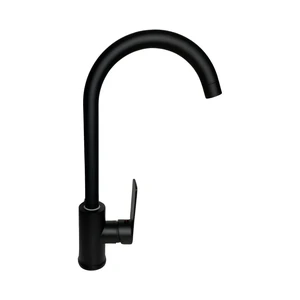 Monocomando Baño Negro